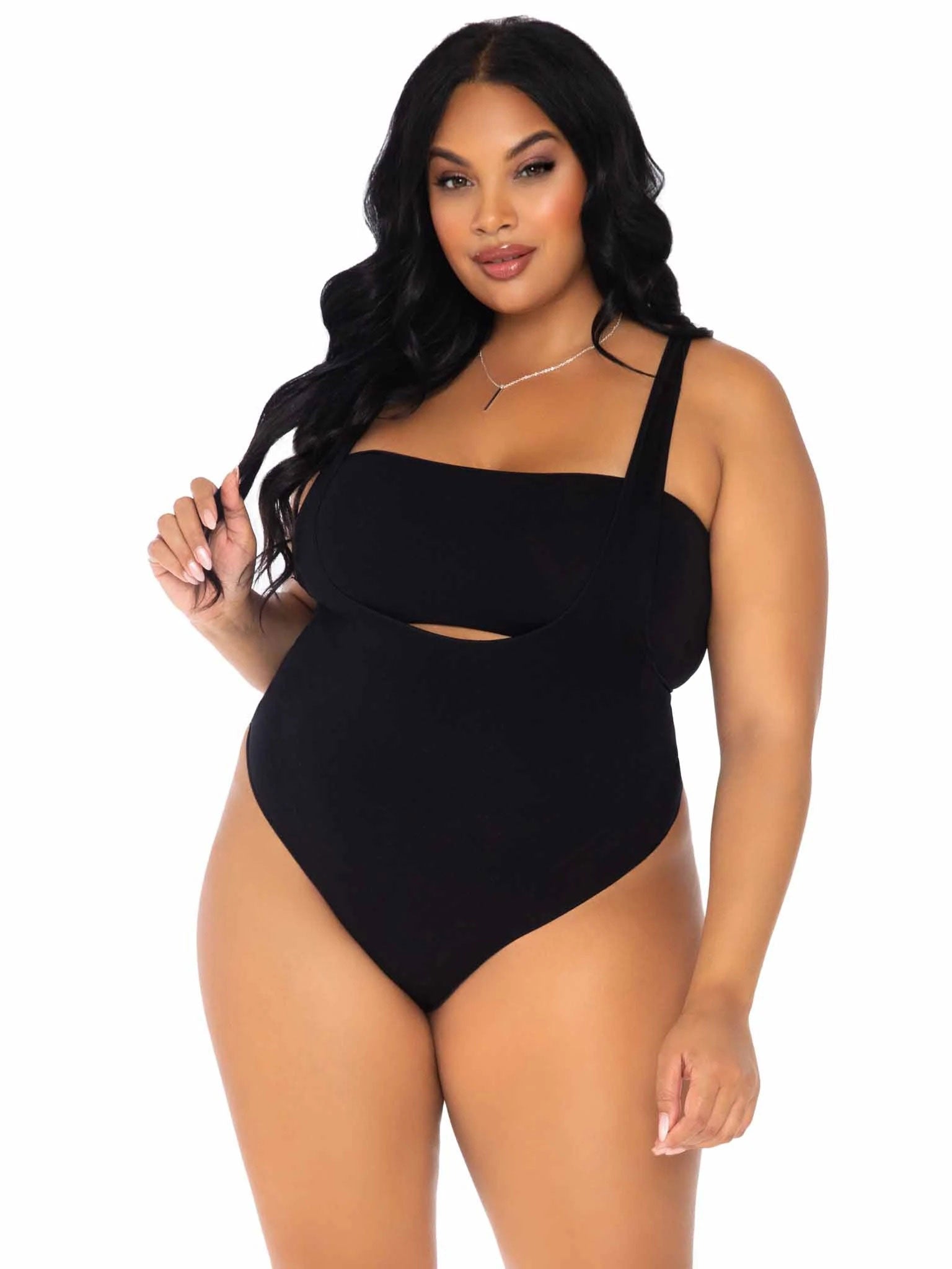89289 Bad Babe Suspender Bodysuit main image 1