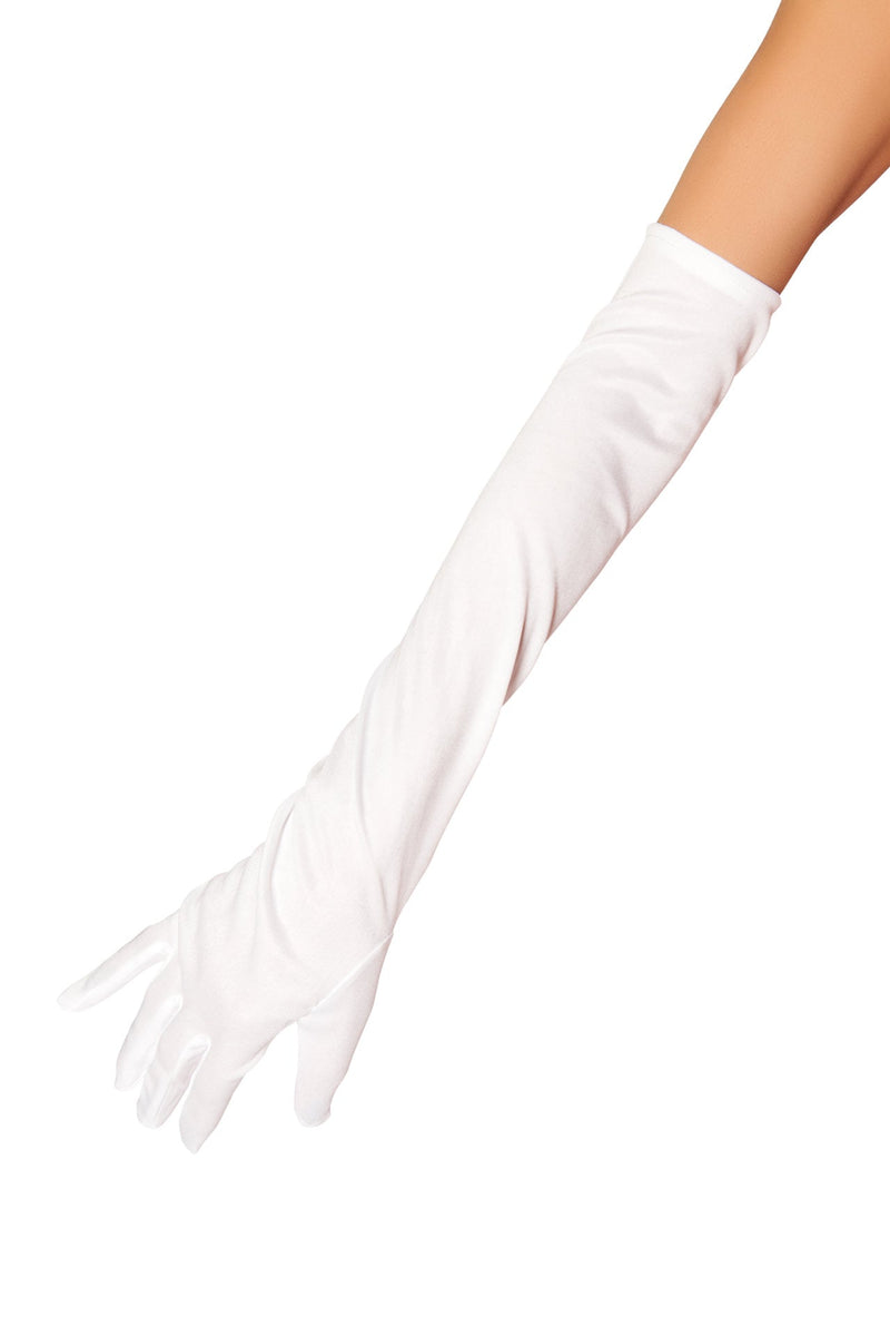 Stretch Satin Gloves