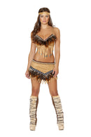 Noble Indian Sweetheart Costume Three Piece Set
