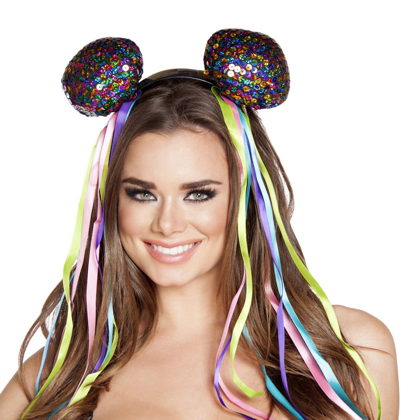 Multi Sequin Head Piece Set