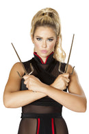 Ninja Tridents Pair Stage Props Exotic Dance Accessories