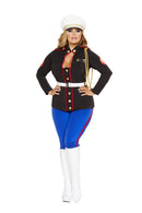 Sexy Marine Corporal Uniform Costume Set