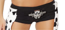 Double Gun and Star Belt Buckle Waist Band