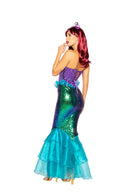 Majestic Mermaid Sequin Corset & Skirt Costume Set