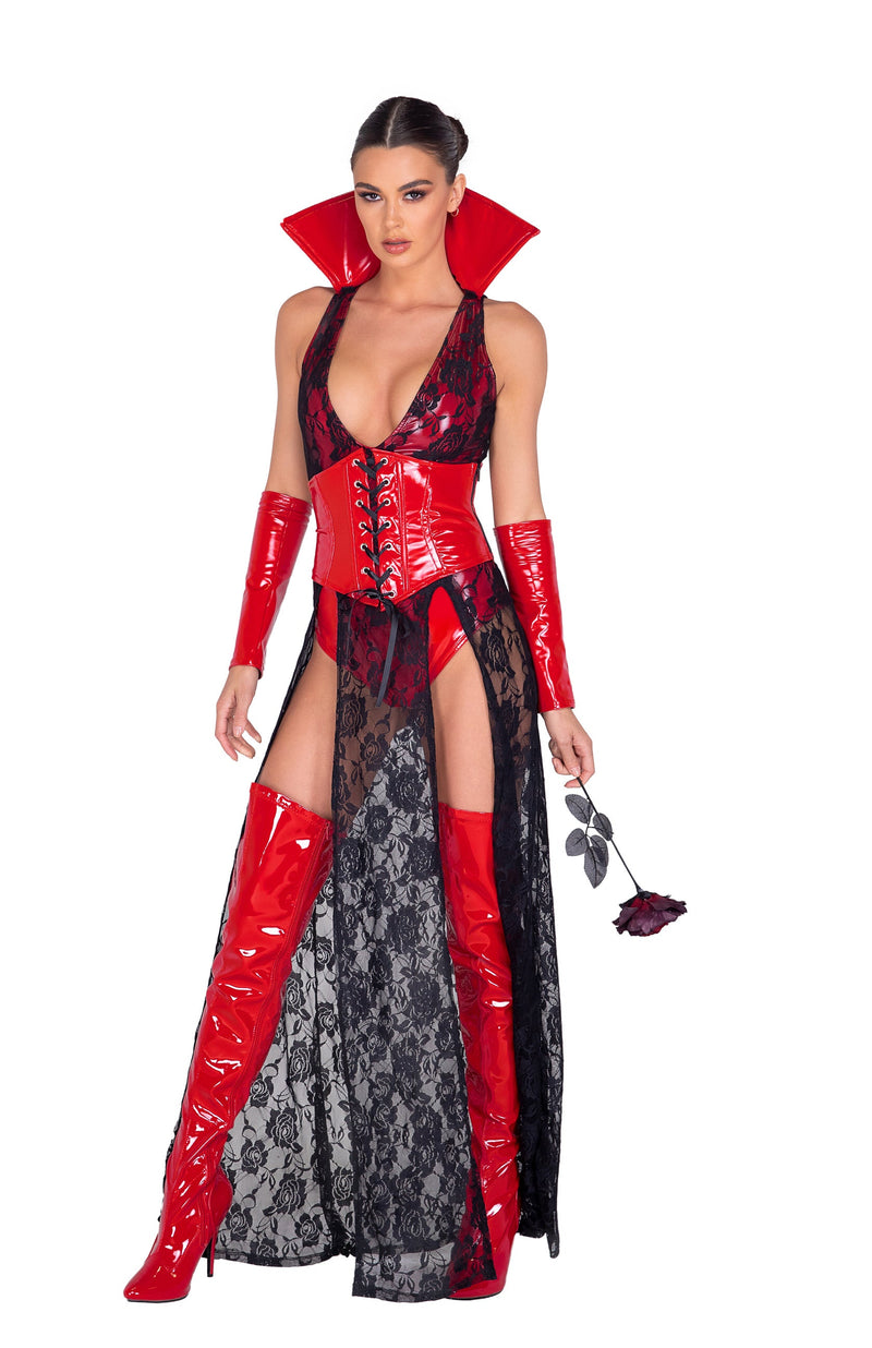 Wicked Vampire Costume Three Piece Set