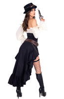 Steampunk Gunslinger Six Piece Costume Set