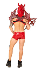 Lucifer's Desire Devil Harness and Shorts Set