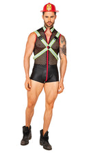 Fireman Chief Mesh Romper Set – Barely-There Costume