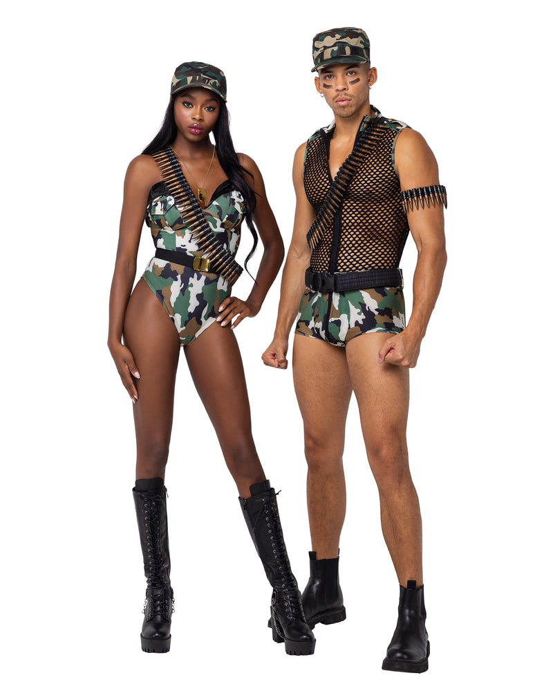 Army Combat Bombshell Two Piece Set