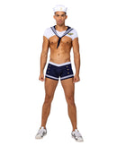 Skimpy Sailor Boy Three Piece Costume Set