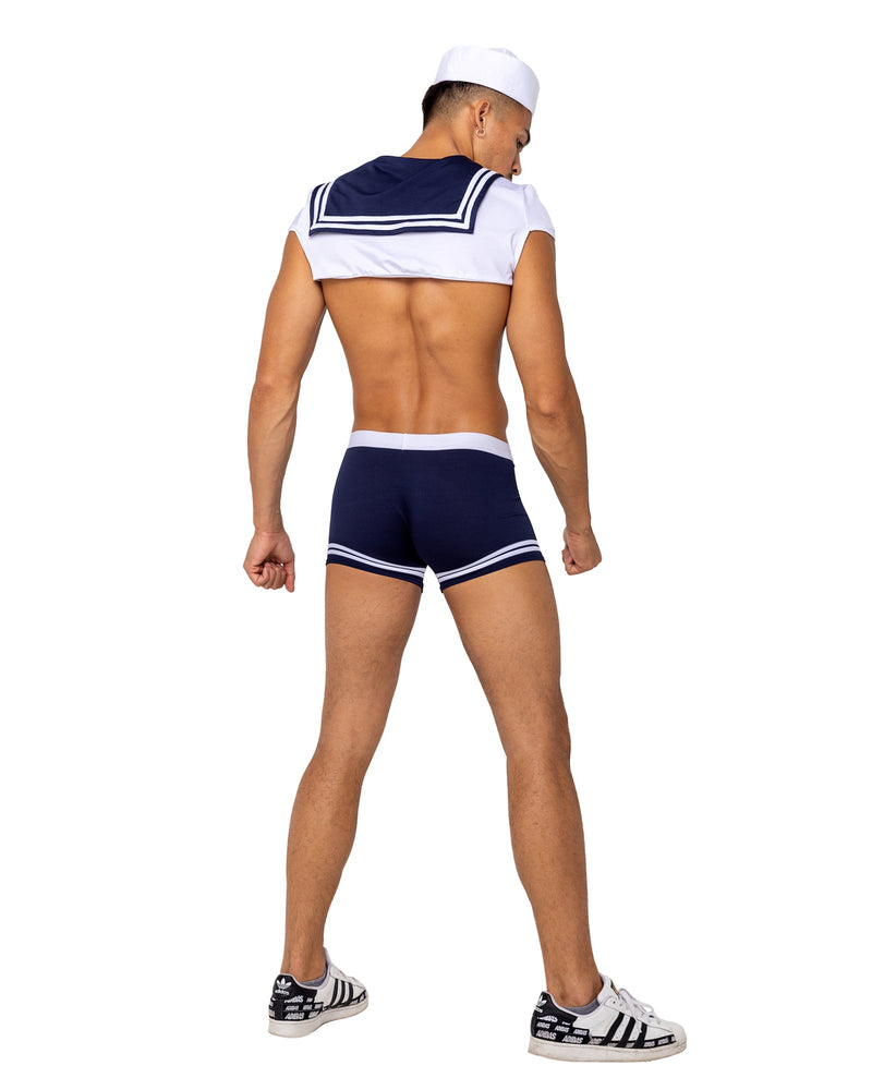 Mens Sailor Stud Three Piece Set