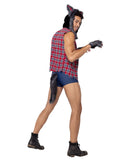 Werewolf Costume Set | Faux Fur Hood, Trunks & Gloves