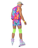 Retro Rollerblade Ken Six Piece Costume Set
