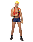 Skimpy Construction Worker Costume Set for Men