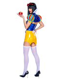 Snow White Vinyl Corset Costume Set | Fairytale Vixen