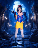 Snow White Vinyl Corset Costume Set | Fairytale Vixen