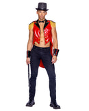 Dark Circus Ringmaster Five Piece Costume Set