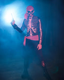 Skeleton Pirate Costume Set Dead Crew Skull Brocade