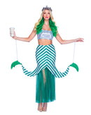 Mermaid Queen Sequin Two Piece Costume Set