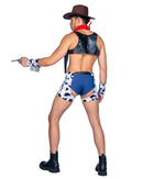 Raw-Hide Hunk Cowboy Five Piece Set