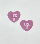 Lick It Pink Candy Heart Nipple Pasties