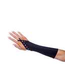 Rhinestone Fingerless Forearm Gloves