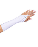Rhinestone Fingerless Forearm Gloves - view 2