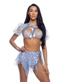 Butterfly and Sequin Puff Sleeve Shrug - view 2