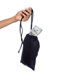 Shiny Drawstring Money Bag - view 2