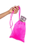 Shiny Drawstring Money Bag - view 3