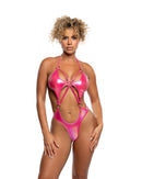 Five-Ring Foil Halter One-Piece