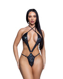 Embossed Velvet Criss-Cross Teddy