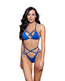 Crisscross Strap Ring Bikini Set - view 3