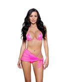 Sheer Mesh Tie Sarong - view 5