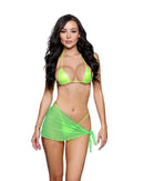 Sheer Mesh Tie Sarong - view 6
