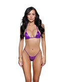 Holographic Triangle Micro Bikini Set - view 6