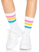 Pride Crew Socks in Pansexual
