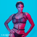 Euphoria Multi Chain Halter Body Harness in Black