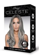 Silver and Ash Long Wavy Wig - view 2
