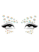 Celeste Glow in the Dark Face Jewels Sticker LA-EYE045