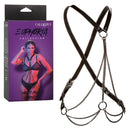Euphoria Collection Multi Chain Harness in Black