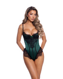 Eyelash Lace Balconette Teddy - view 4