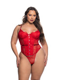 Eyelash Lace Balconette Corset - view 7