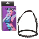 Euphoria Collection Halter Buckle Harness in Black