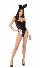 Sheer Playboy Bunny Bodysuit Eight Piece Set