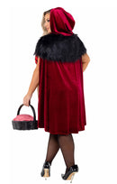 Playboy Red Riding Hood Sequin Romper and Hooded Cape Set