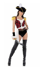 Sexy Pirate Captain Seven Piece Costume Set
