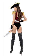 Sexy Pirate Captain Seven Piece Costume Set