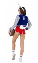 Playboy Football Bunny Six Piece Sequin Costume Set