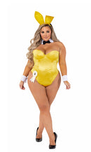 Playboy Bunny Costume Set | Black Satin Corset Bodysuit
